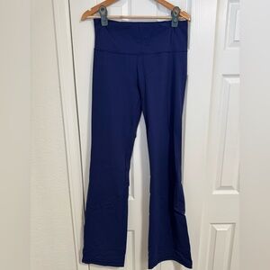 Lululemon Athletica Deep Blue Flared Leggings
